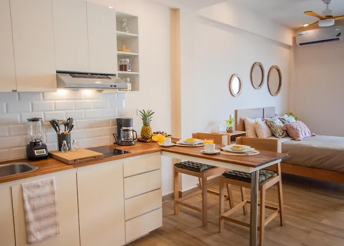 With Ocean View Pool In Av 10 & 60 Street Apartment Playa del Carmen